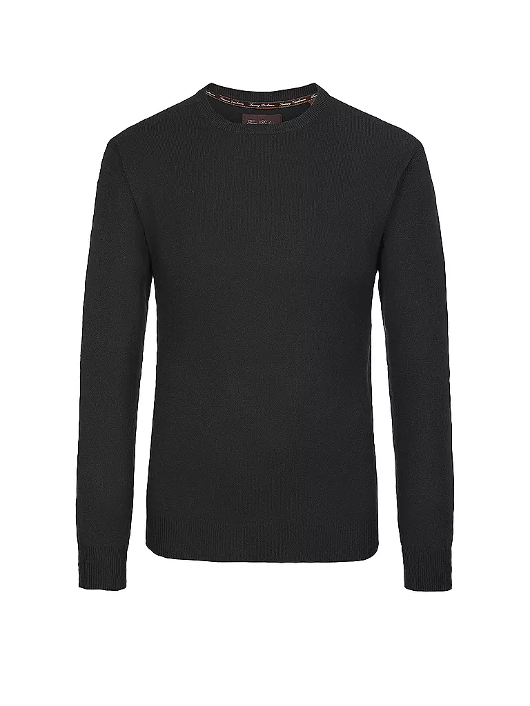 TOM RUSBORG Kaschmir Pullover schwarz