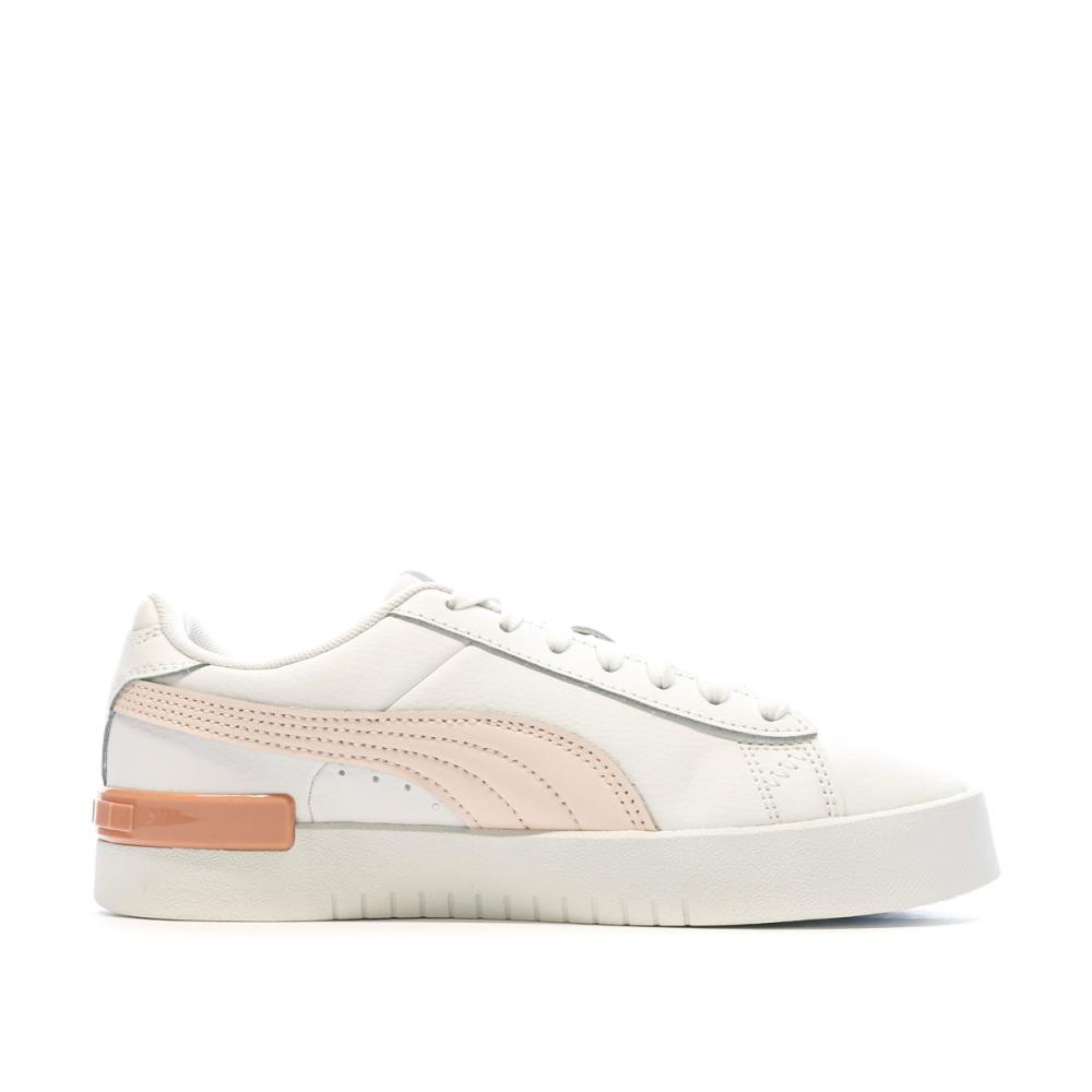 Puma Baskets Blanches/Rose Femme Puma Jada