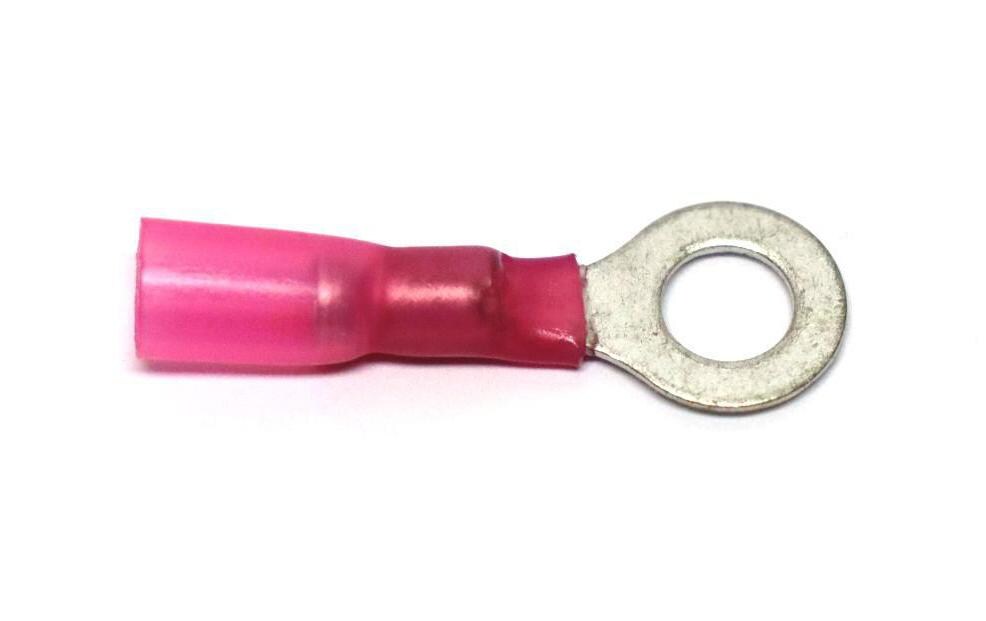 Ringkabelschuhe WP 6.5-11.6 mm Rot, 10 Stk.Ringkabelschuh für 0.5-1.5 mm2 (22-18 AWG)