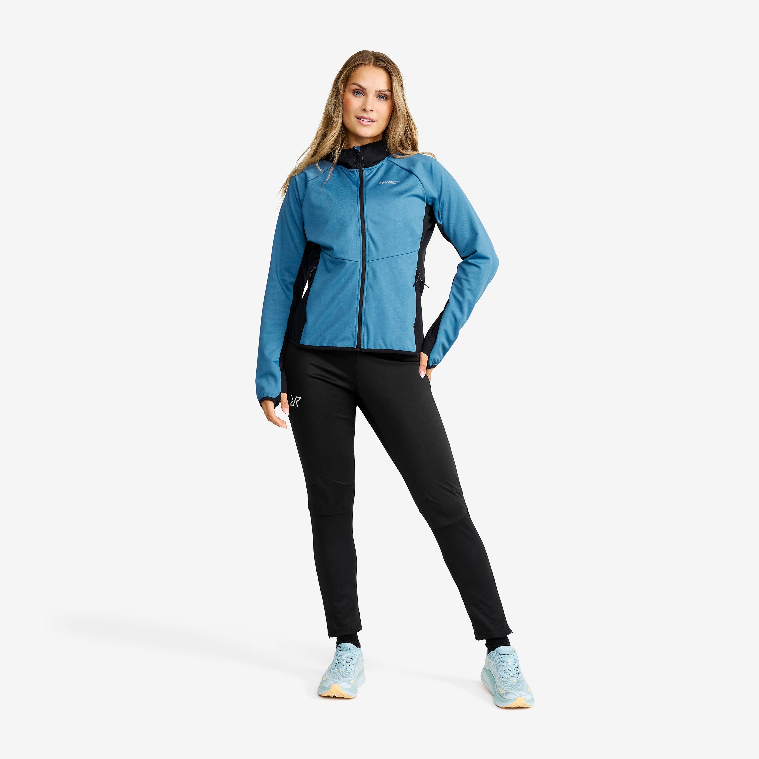 Pace Hooded Wind Jacket Dame Stellar
