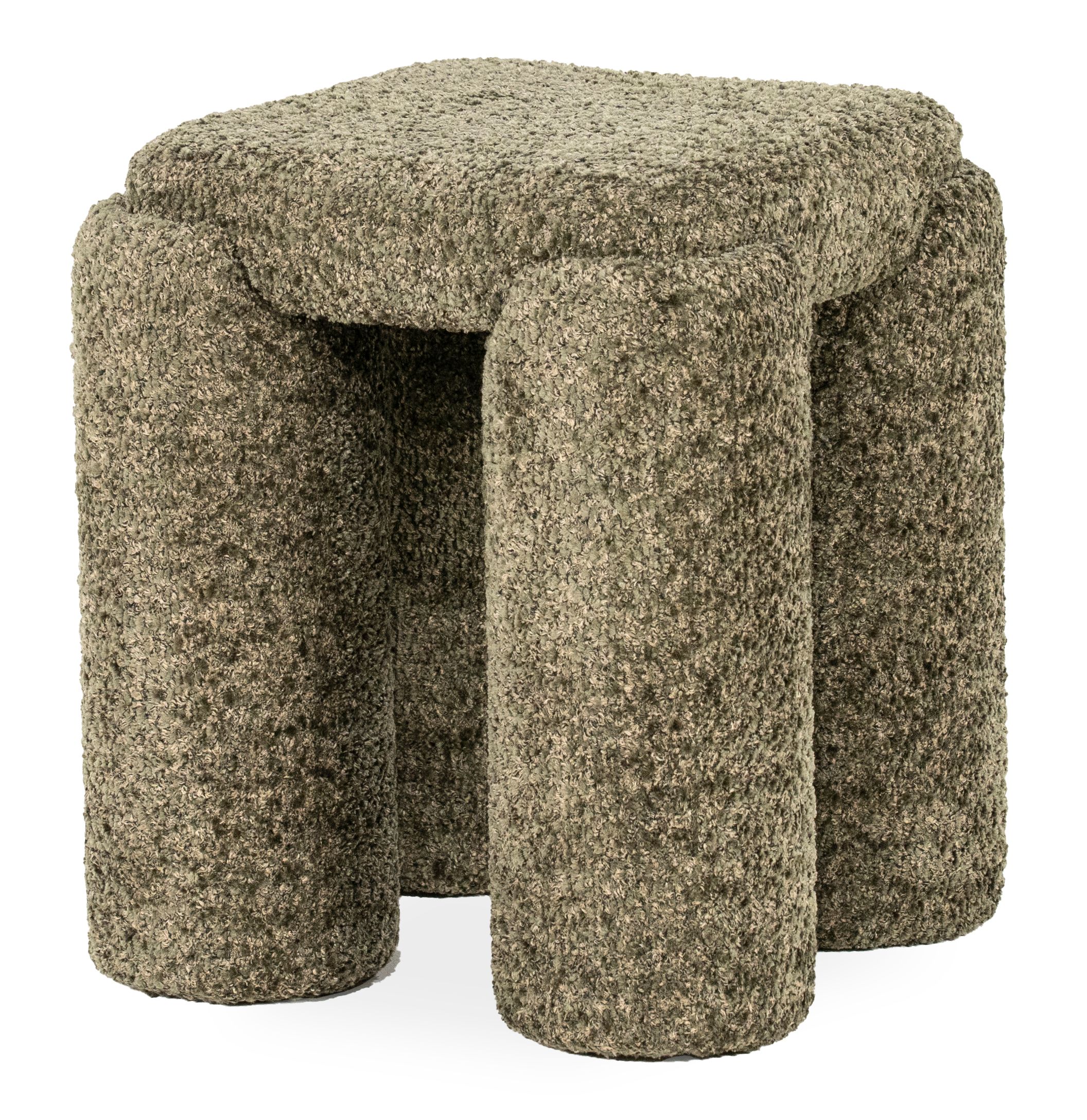 Poef Groen 250367 Omla B42.5 x D42.5 x H47 cm