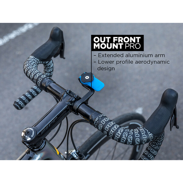 Quad Lock - Support Guidon Vélo Déporté Out Front Mount Pro Noir
