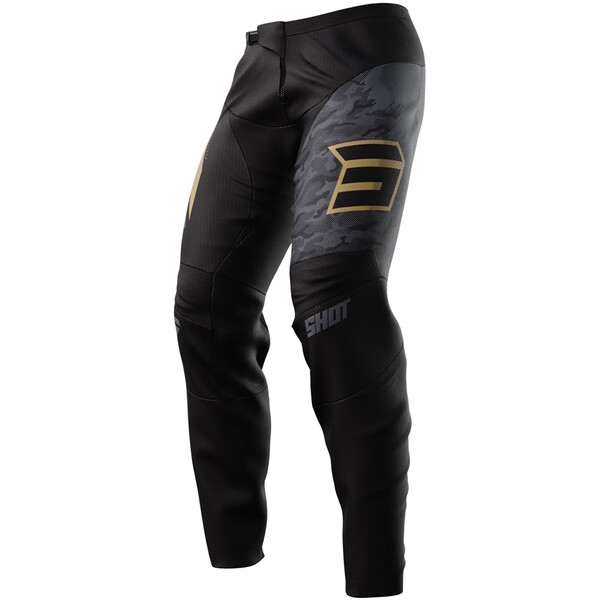 Shot - Pantalon Devo Matrix Noir / Gris / Or