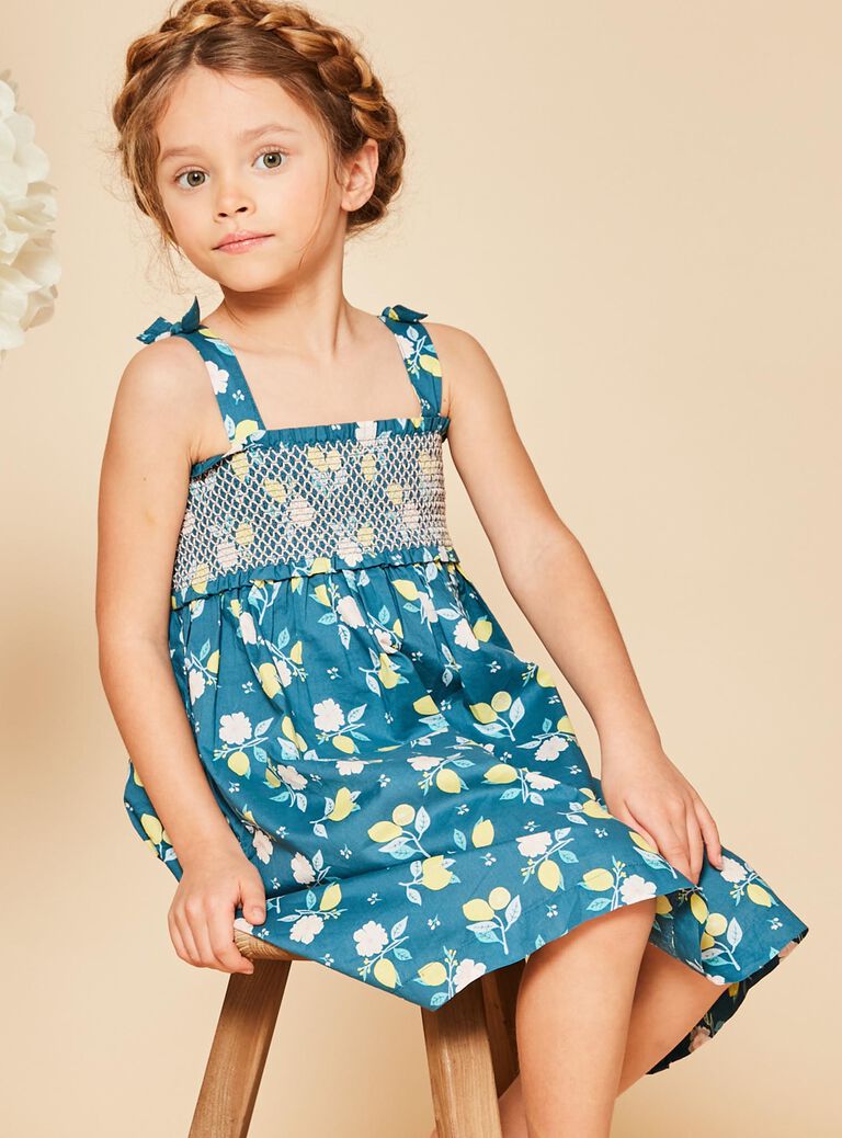 Robe Bain de Soleil Bleu marine