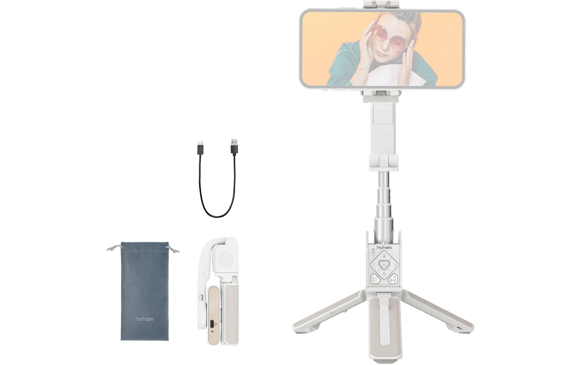 Gimbal iSteady Q WeissMehrzweck-Smartphone-Gimbal