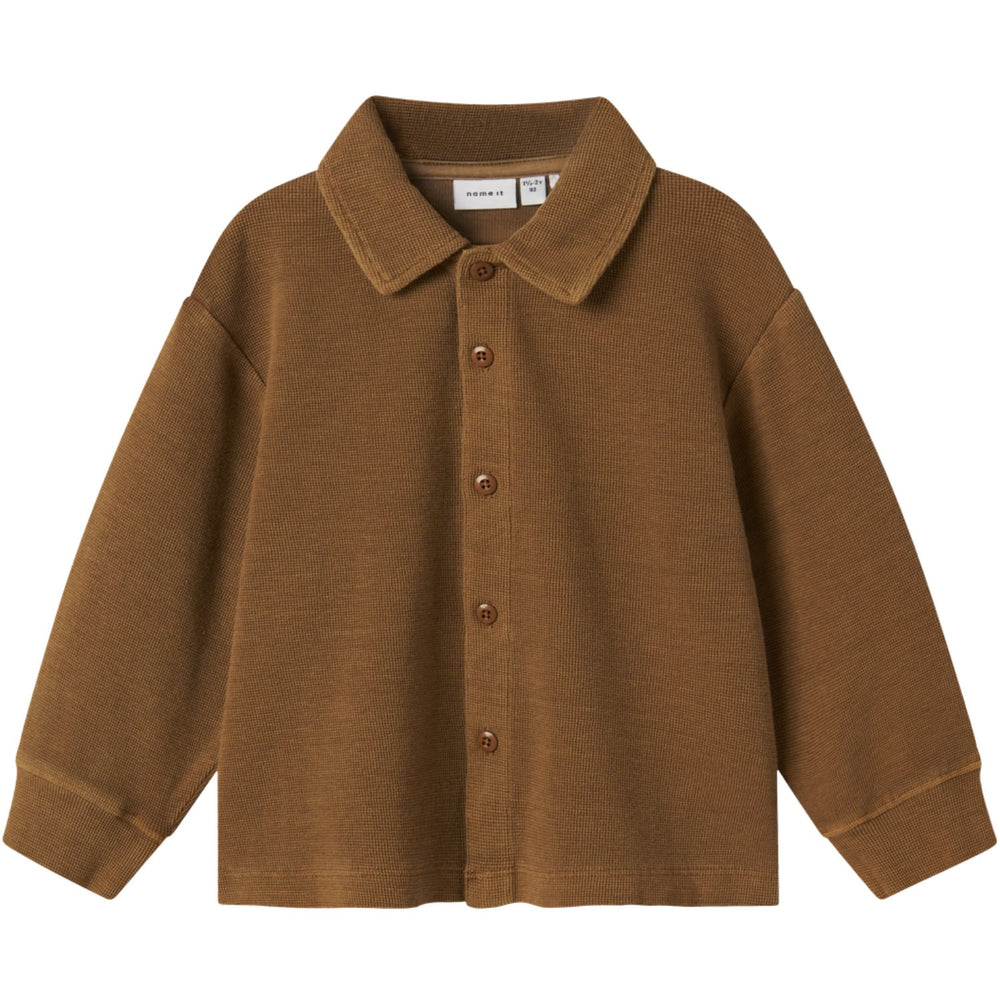 Køb Name It Rubber Nmmneilok Ls Overshirt
