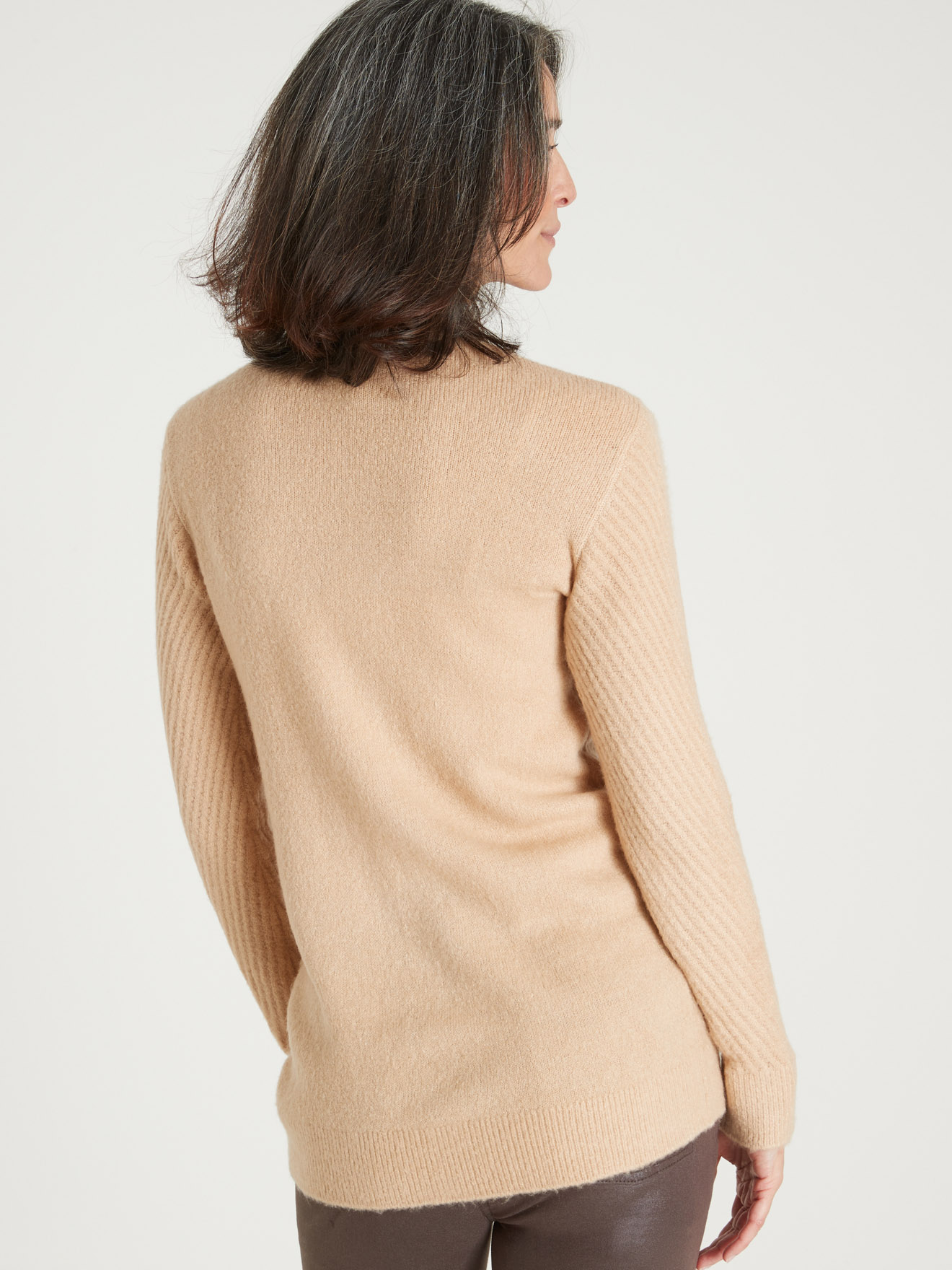 Gilet en maille affinante