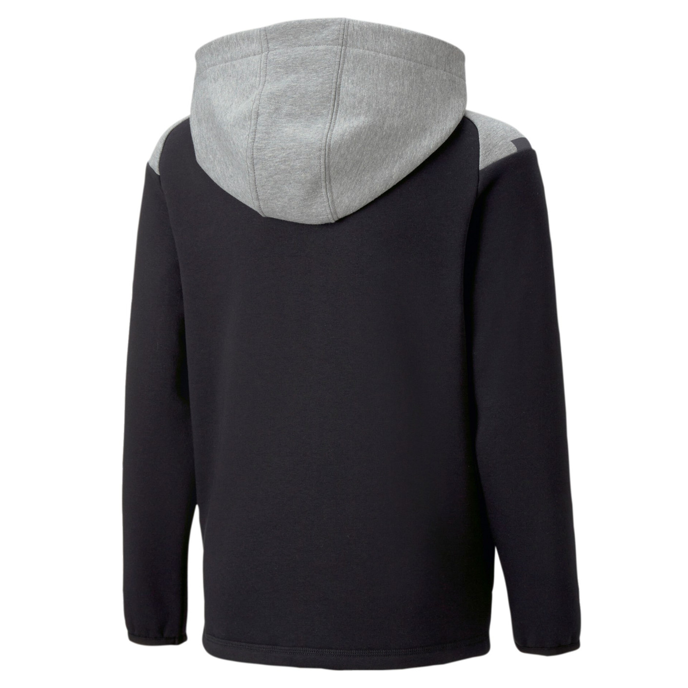 PUMA TeamCup Casual Trainingspak Kids Zwart Grijs Donkergrijs