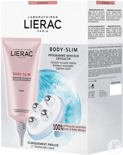 Lierac Body-Slim Programme Cryoactif Concentré + Roller Massage 1 Kit