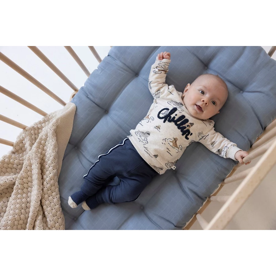 Feetje Sweatshirt Cool As Ever Offwhite Melange