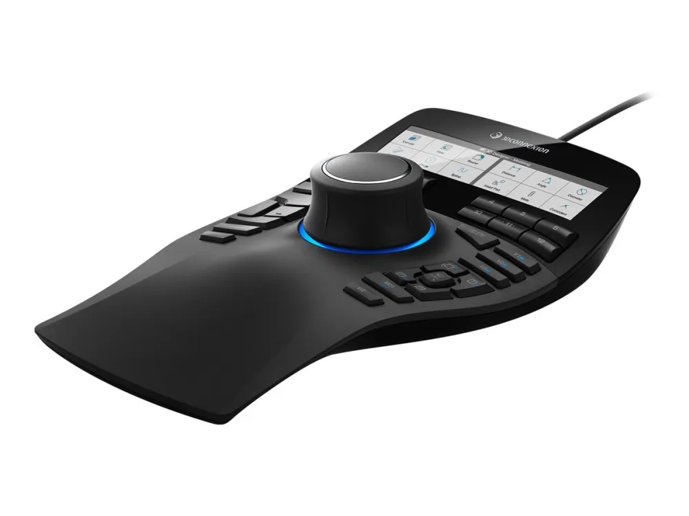 3Dconnexion SpaceMouse Enterprise - 3D-mus - 31 knapper - kablet - USB