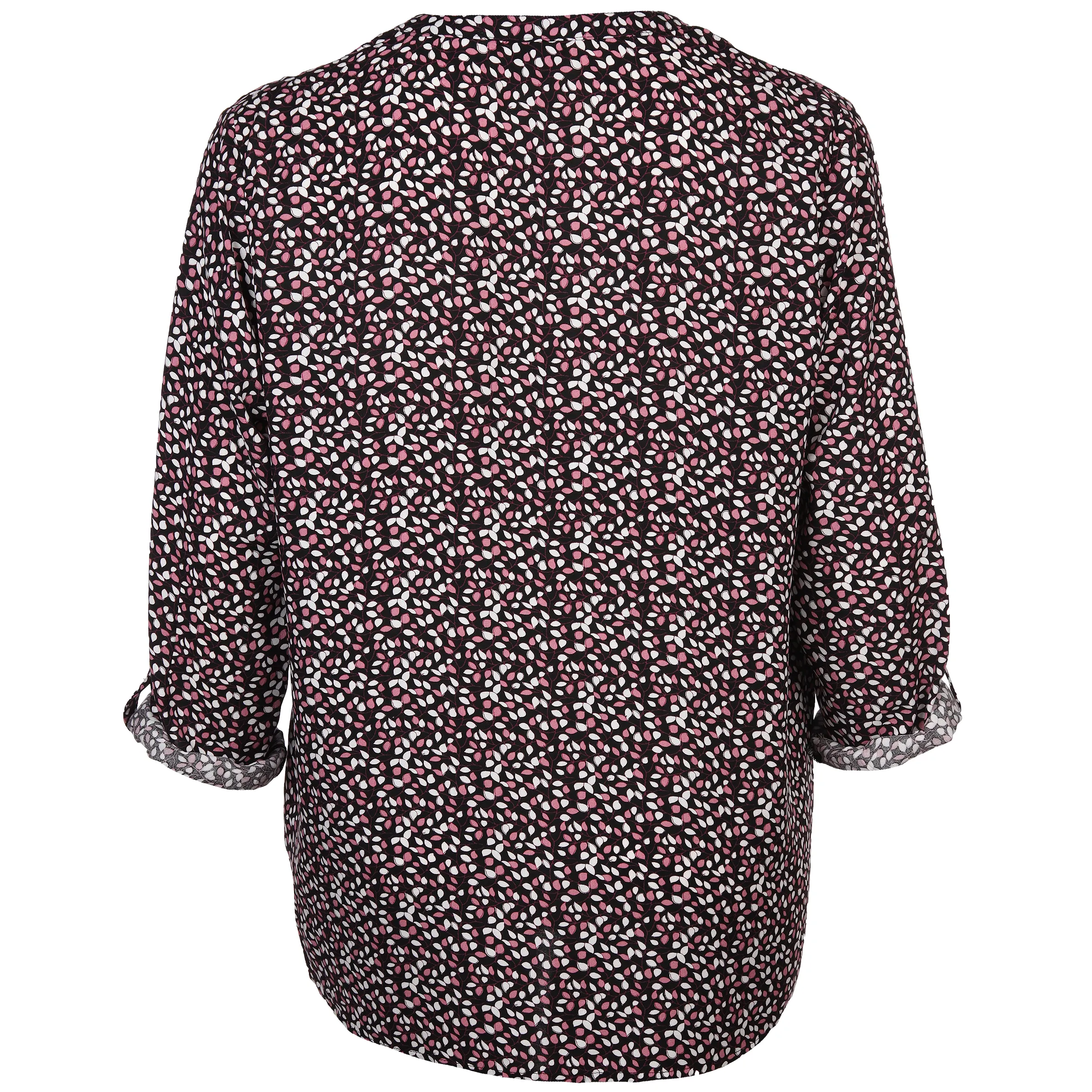 Große Größen Bluse mit Alloverprint