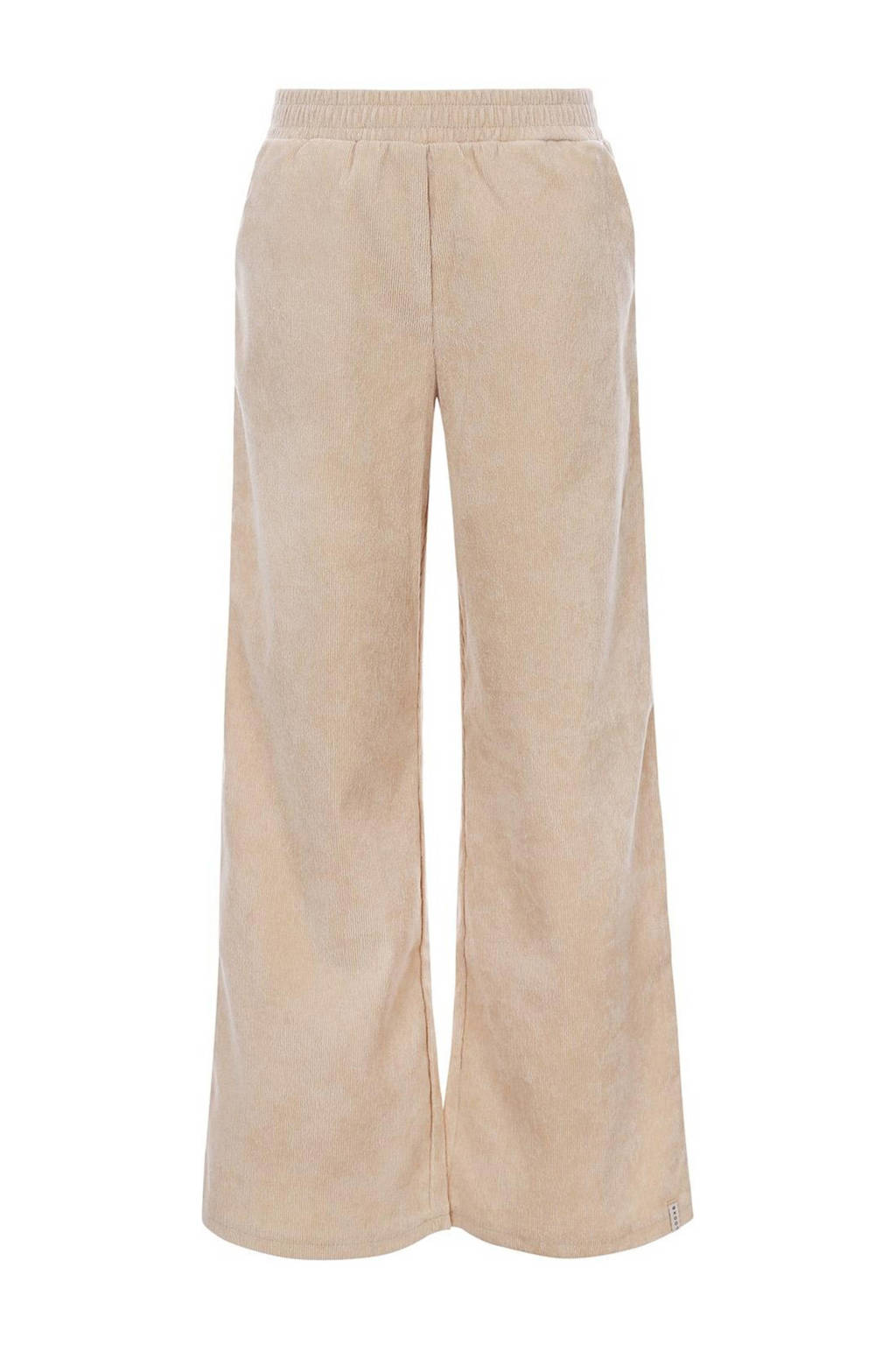 LOOXS corduroy loose fit broek beige