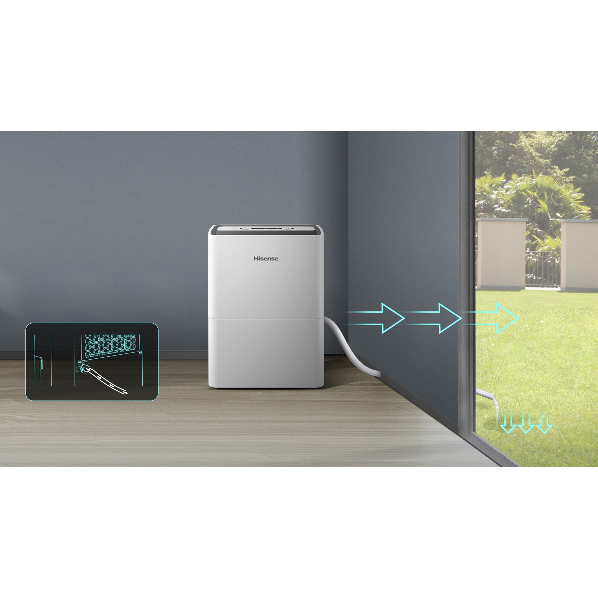 Hisense Luftentfeuchter D16CW