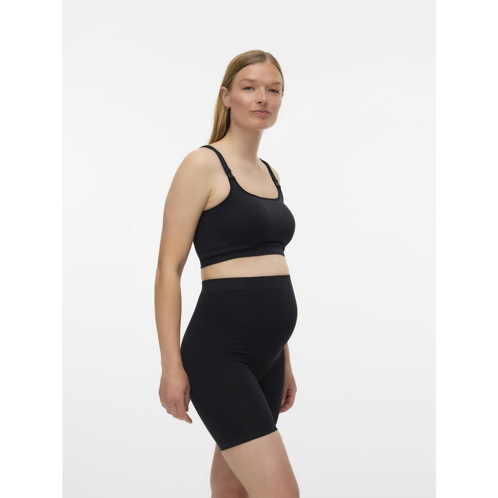 Køb Mama;licious Silver Mink Black Mlamiya New Hotpants 2-Pak Noos