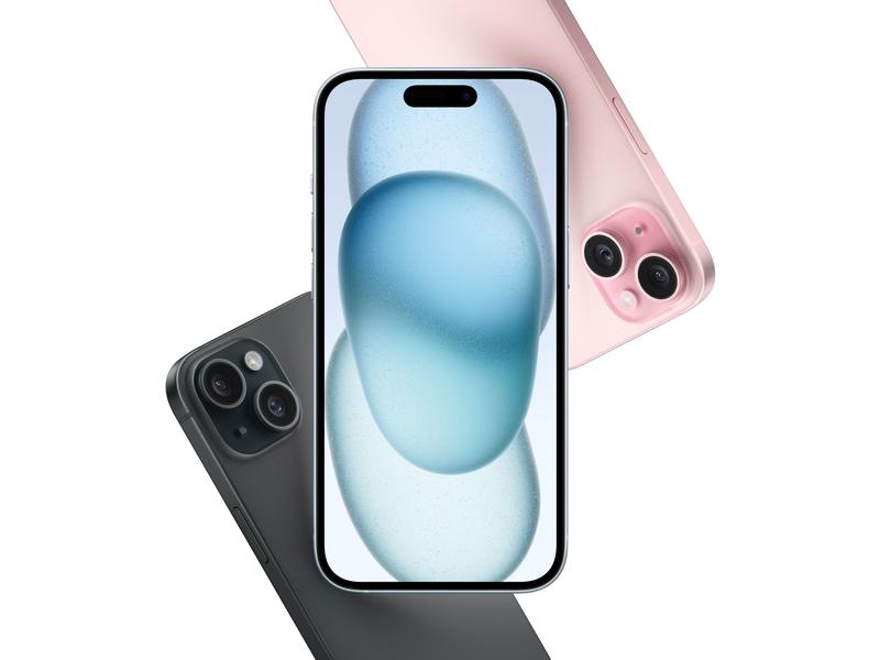 Apple iPhone 15 Plus 128 GB Schwarz IPhone 15 Plus. Eine ganz neue Dynamik.