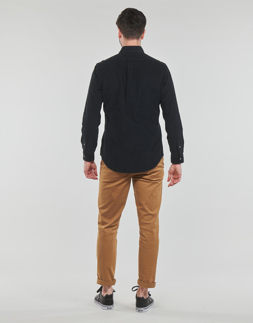 Polo Ralph Lauren - CHEMISE COUPE DROITE EN VELOURS COTELE Negro