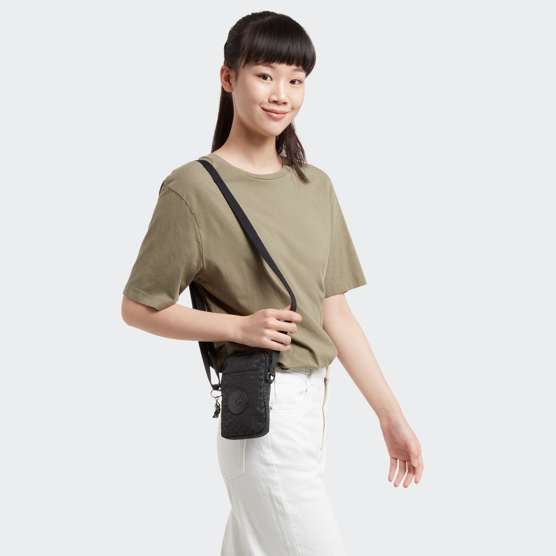 TALLY Sac pour Téléphone avec Bandoulière Ajustable - Signature Emb