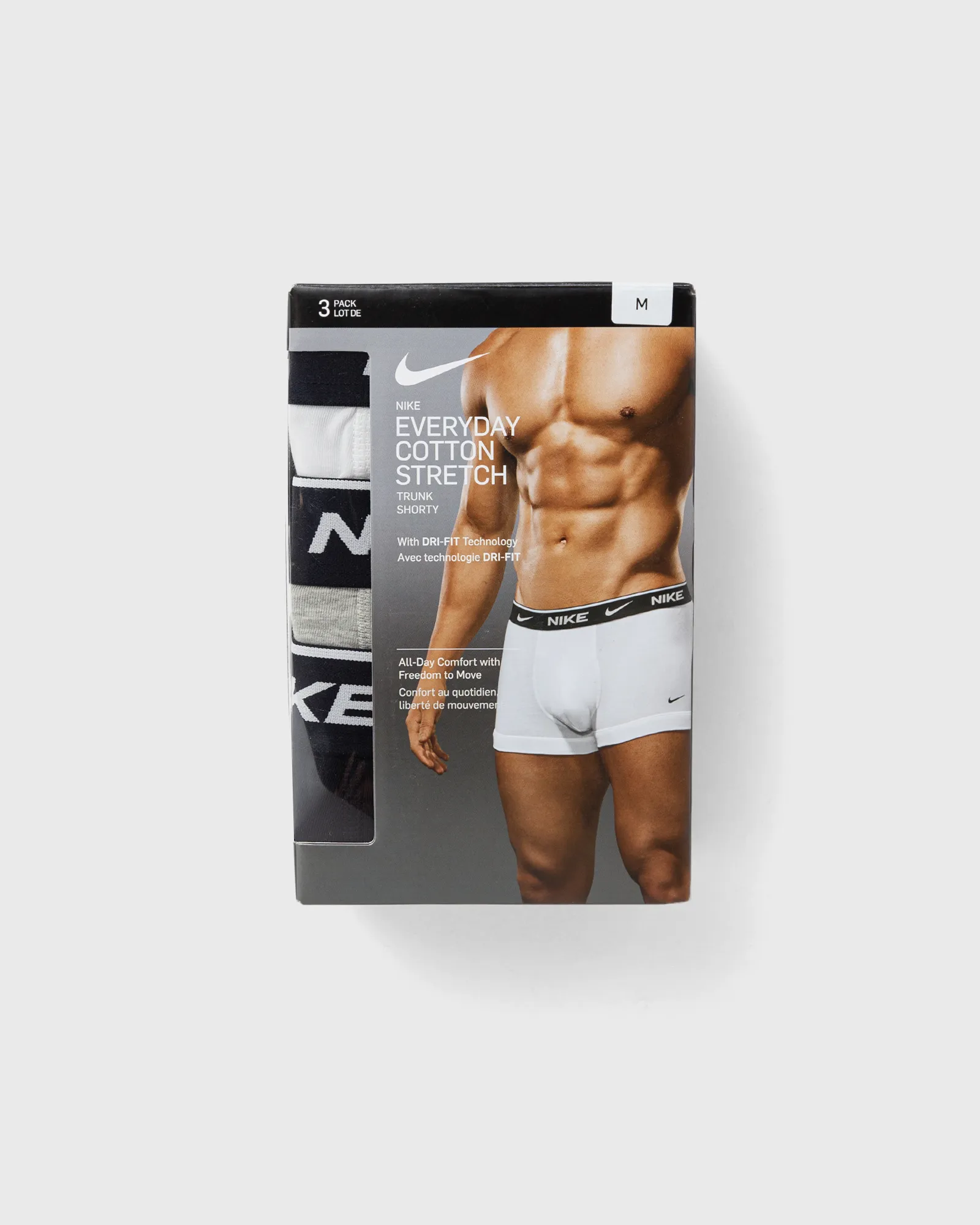 Nike EVERYDAY COTTON STRETCH TRUNK 3-PACK