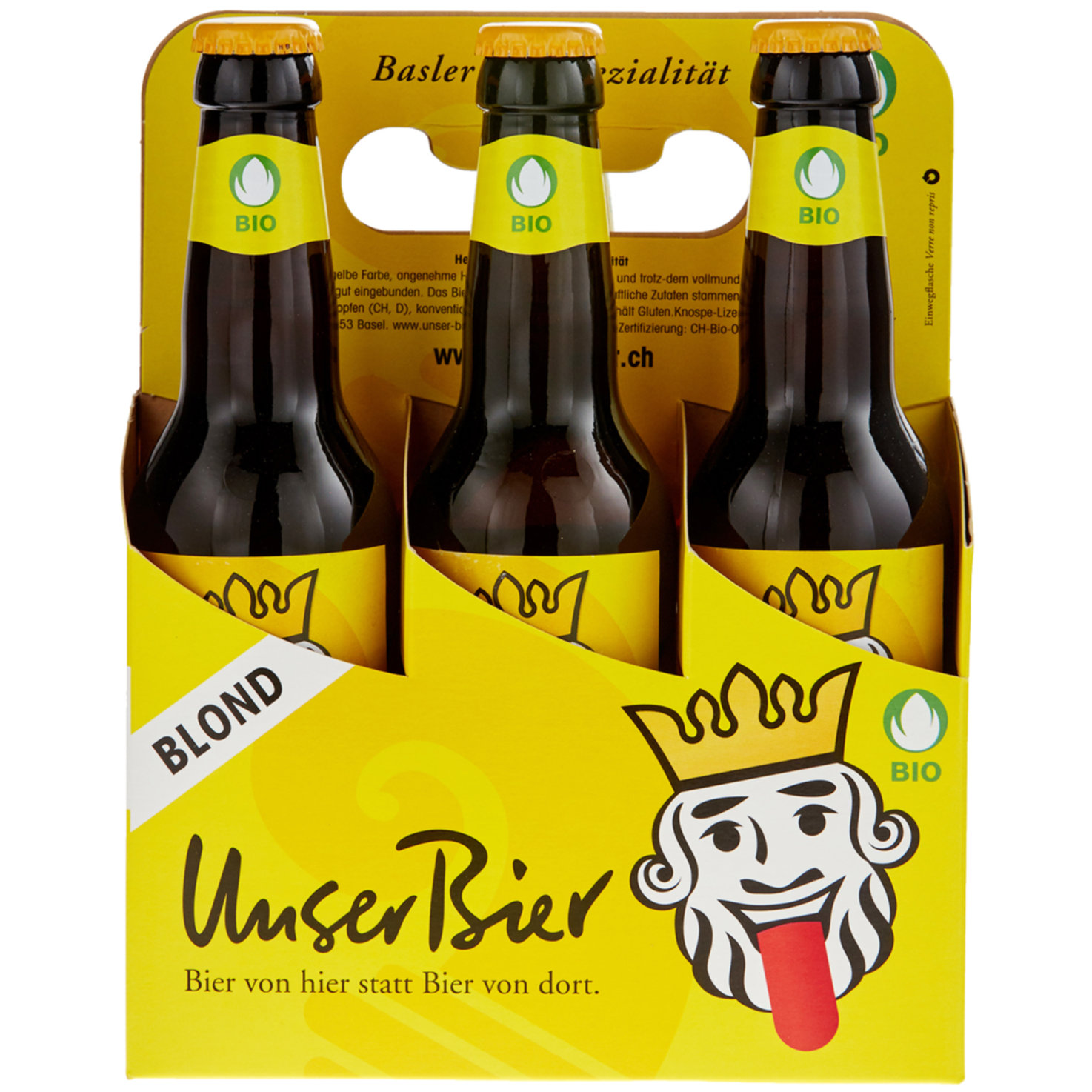 Unser Bier Blonde 6x33cl -198cl