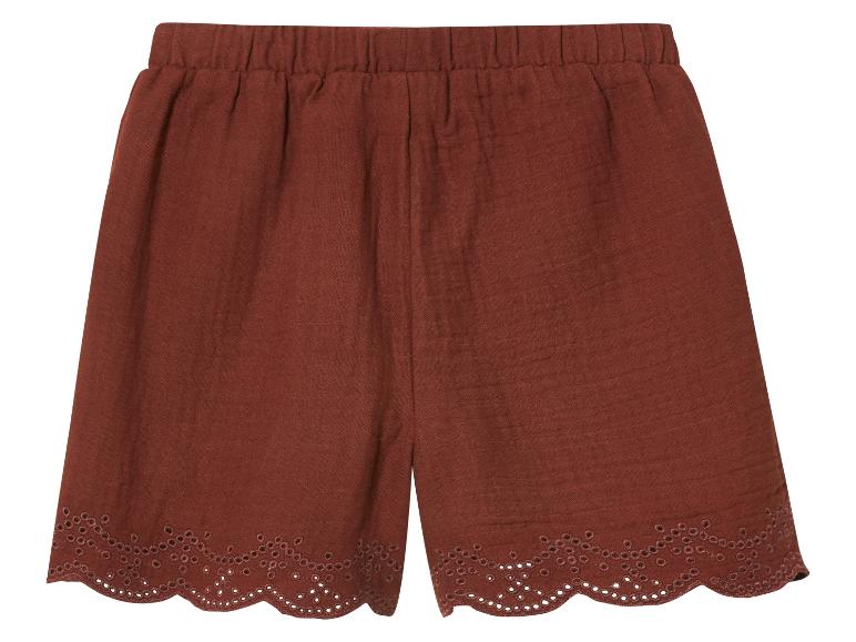 Mousseline korte kinderbroek