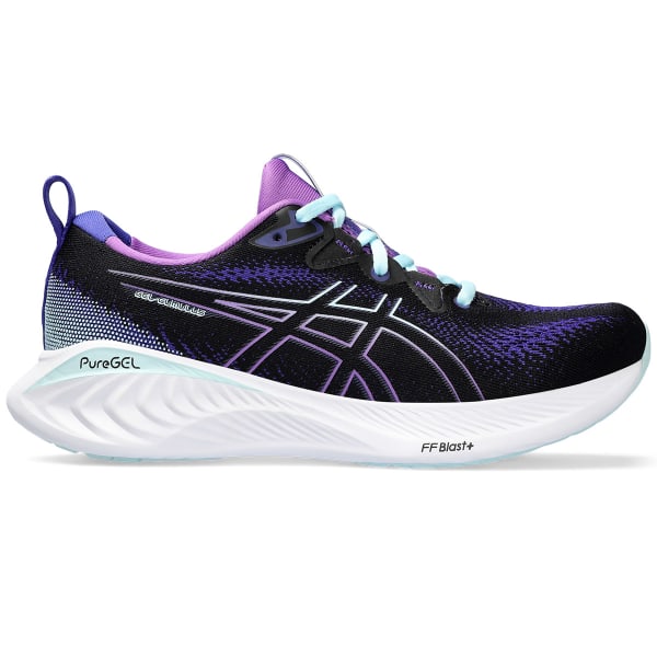 Chaussure running ASICS GEL-CUMULUS 25 BLACK/AQUAMARINE