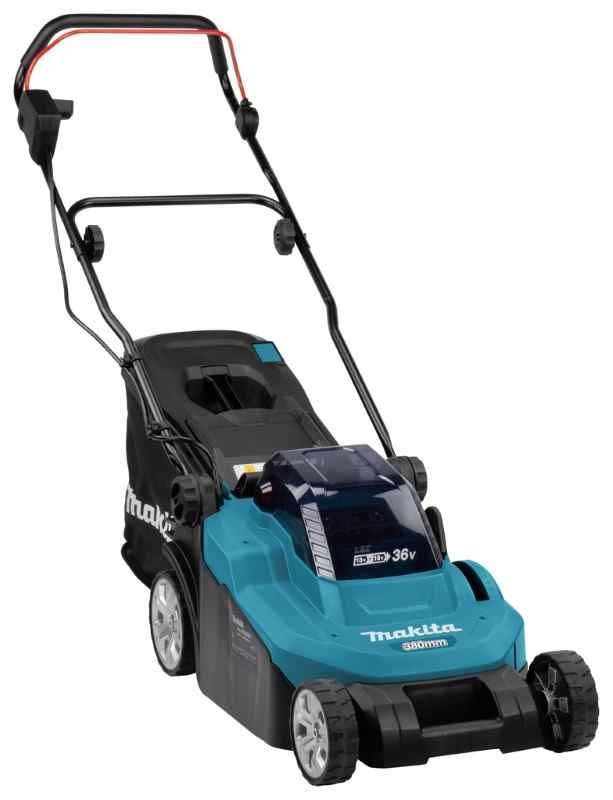Makita DLM382CM2 2x18V Li-ion accu grasmaaier set (2x 4,0Ah) - 38cm