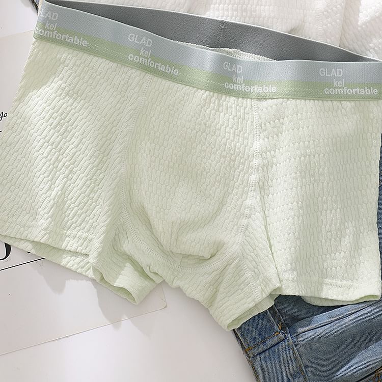Pancherry - Boxershorts met contrasterende afwerking / set