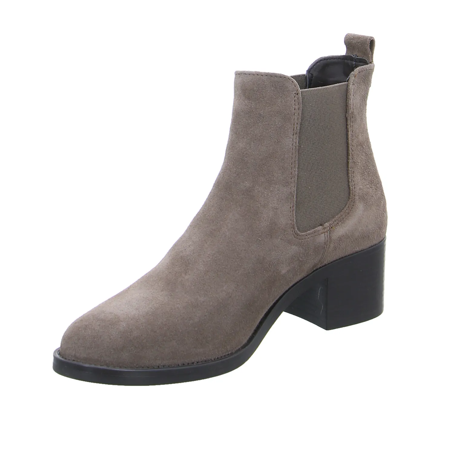 TAMARIS Stiefelette Taupe Leder