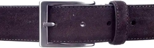 2035 Giorgio donkerbruin suede riem donkerbruin suede Calandschoen