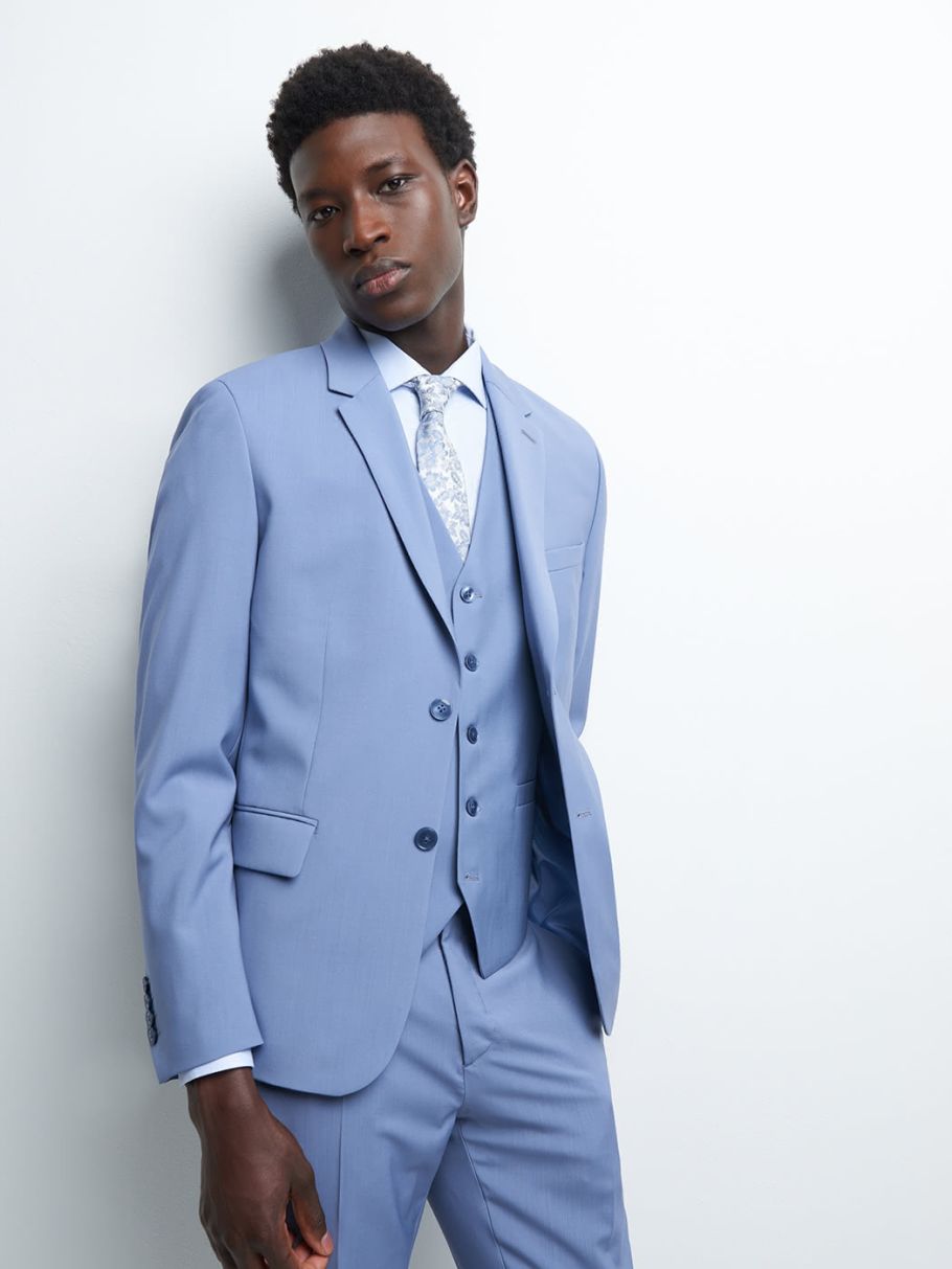 Veste coordonnable extraslim en laine