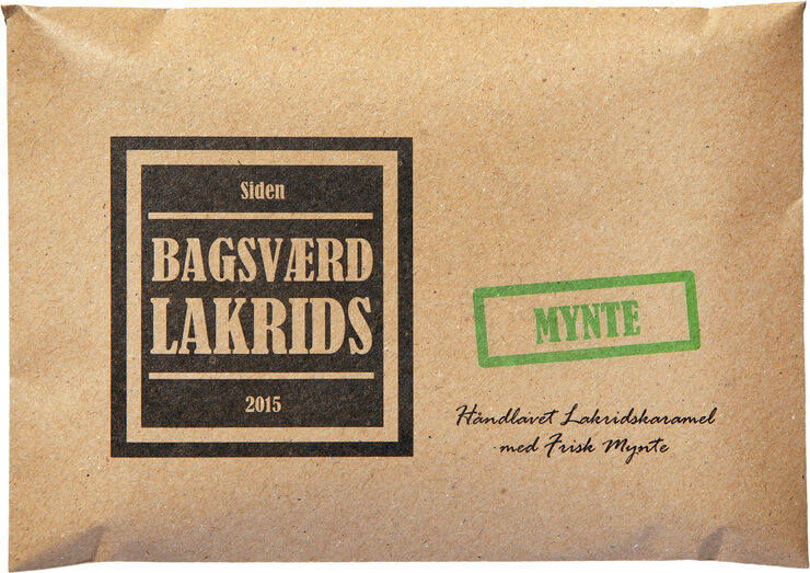 Bagsværd Lakrids Mynte, 160 gr.