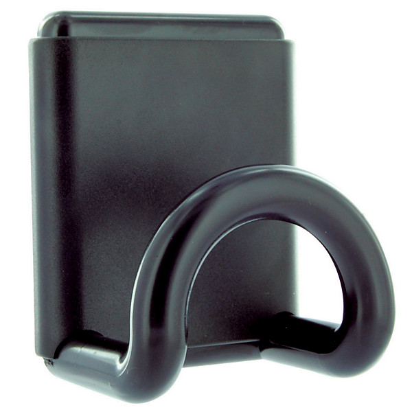 Patère magnétique noire