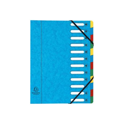 Exacompta Harmonika - Trieur à fenêtres 12 positions - disponible dans différentes couleurs