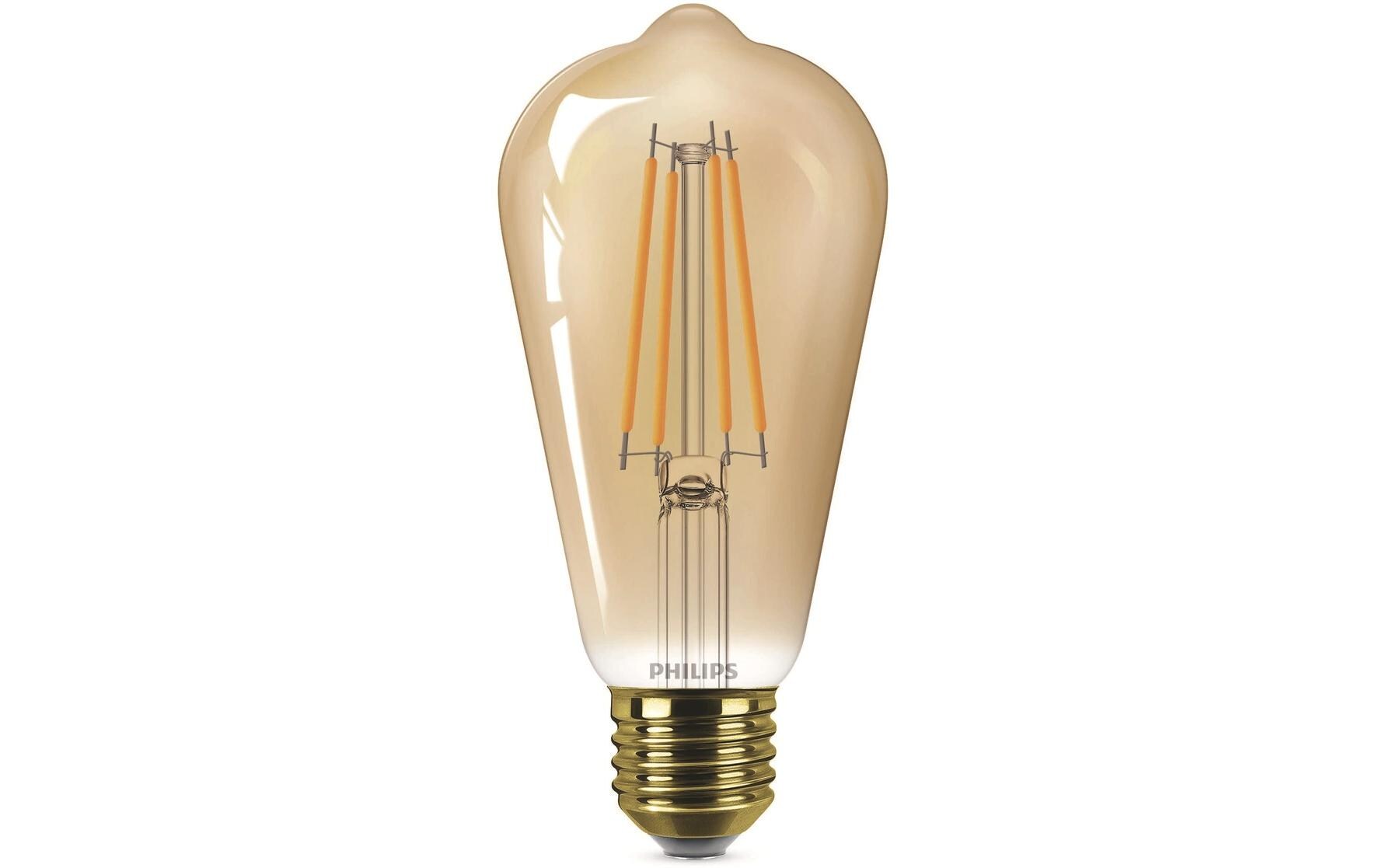 LED Classic E27 Dekolampe, Warmweiss, 25W Ersatz WarmweissFilament-Leuchtmittel aus Glas