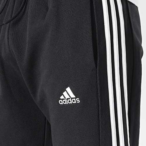 Pantalon Jogging A Bandes IC0050 Noir