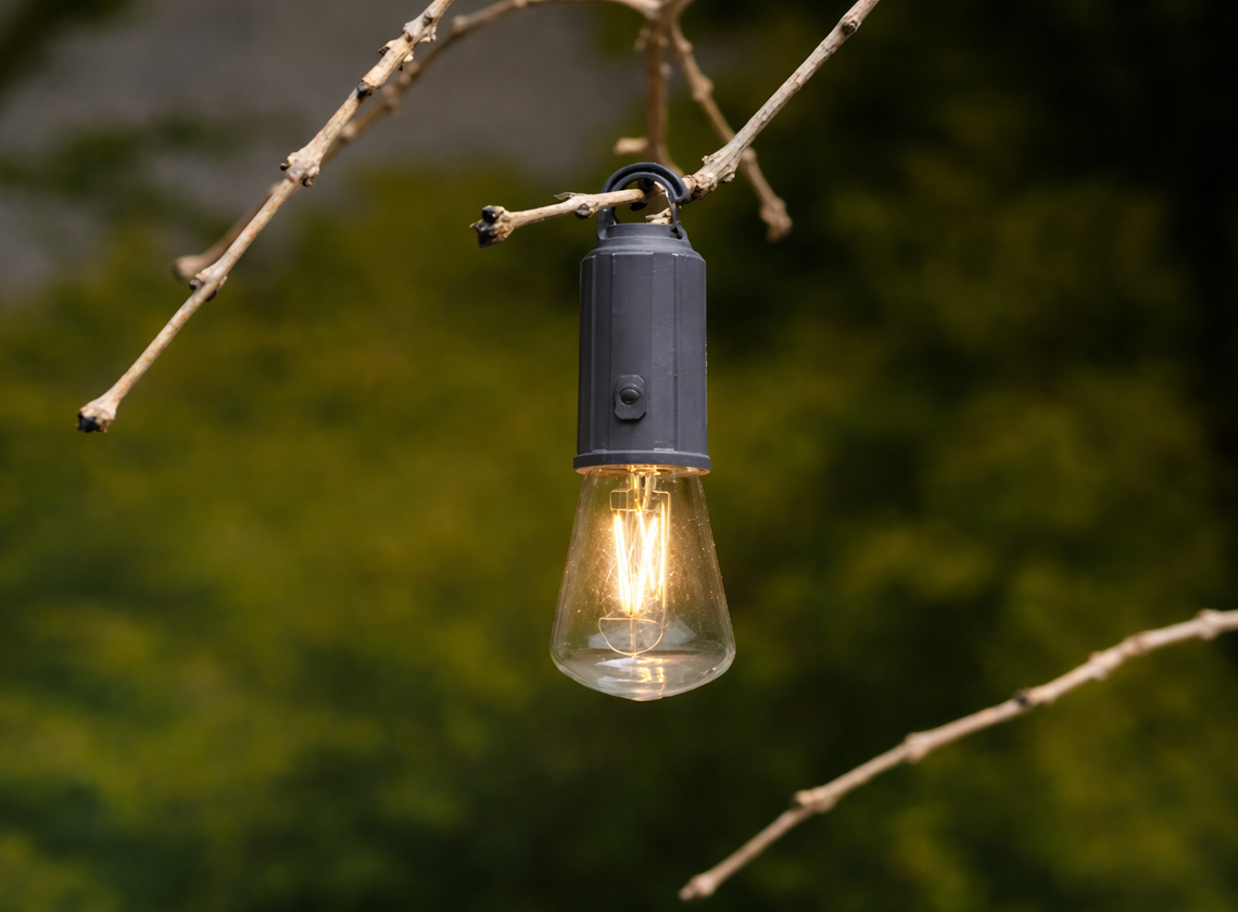 Grundig peervormige hanglamp