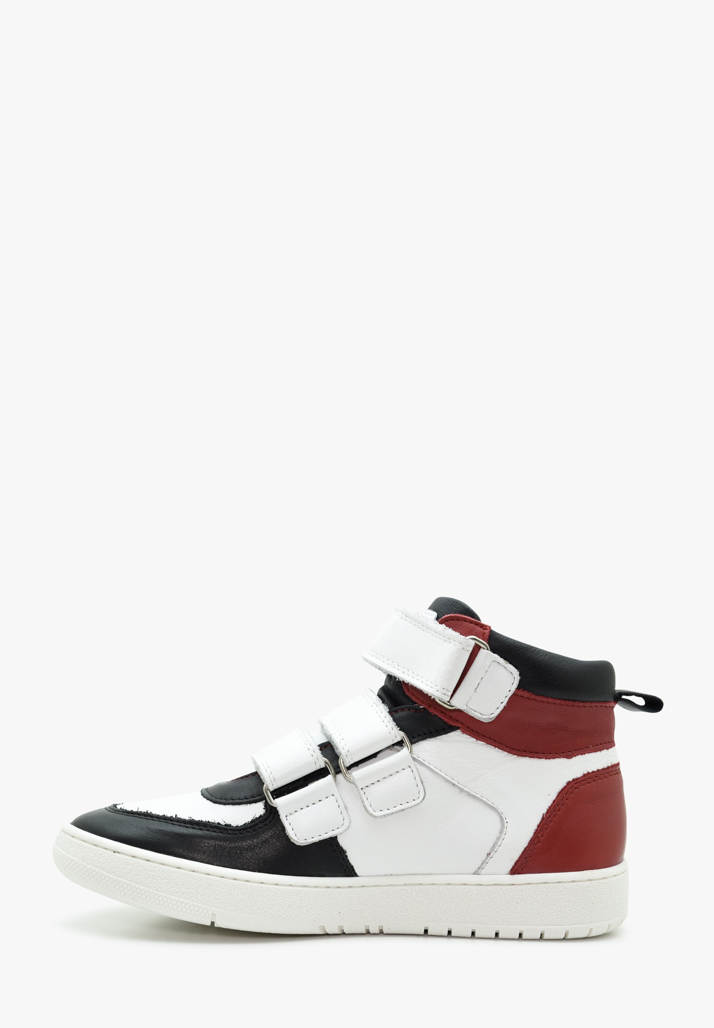 Küsnacht Velcro   Junior Weiss Schwarz