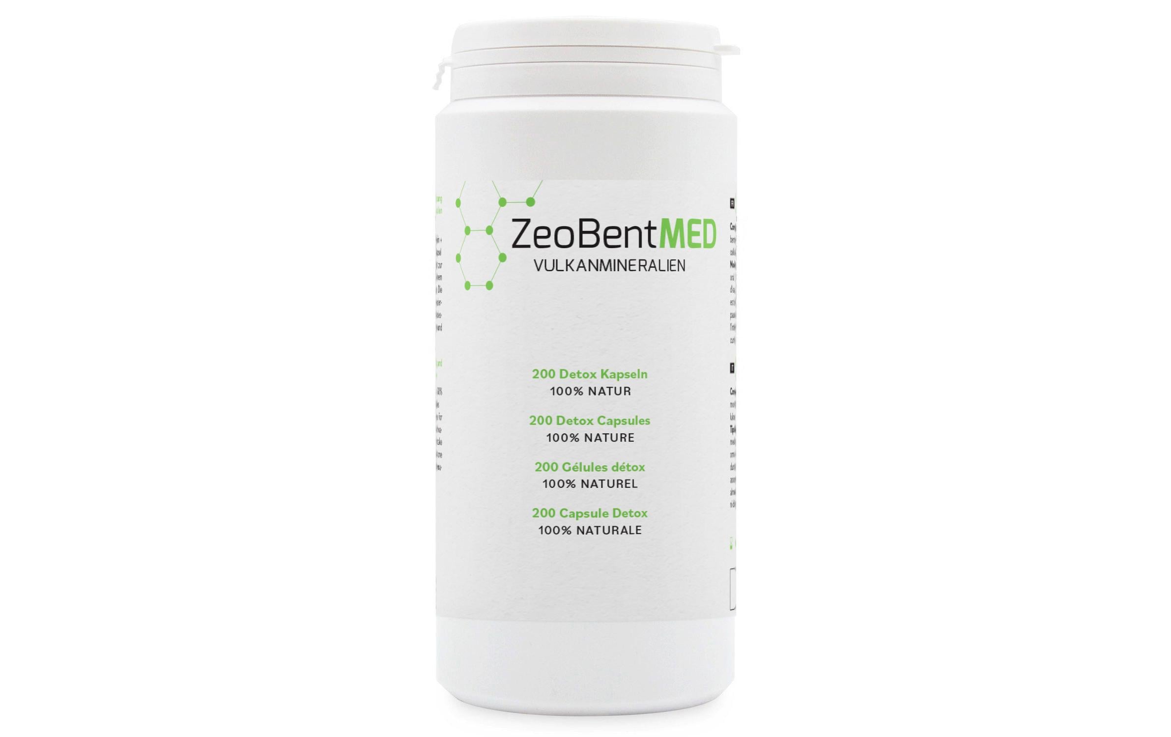 Vulkanmineralien Detox Kapseln 200 StückNatürliches Medizinprodukt