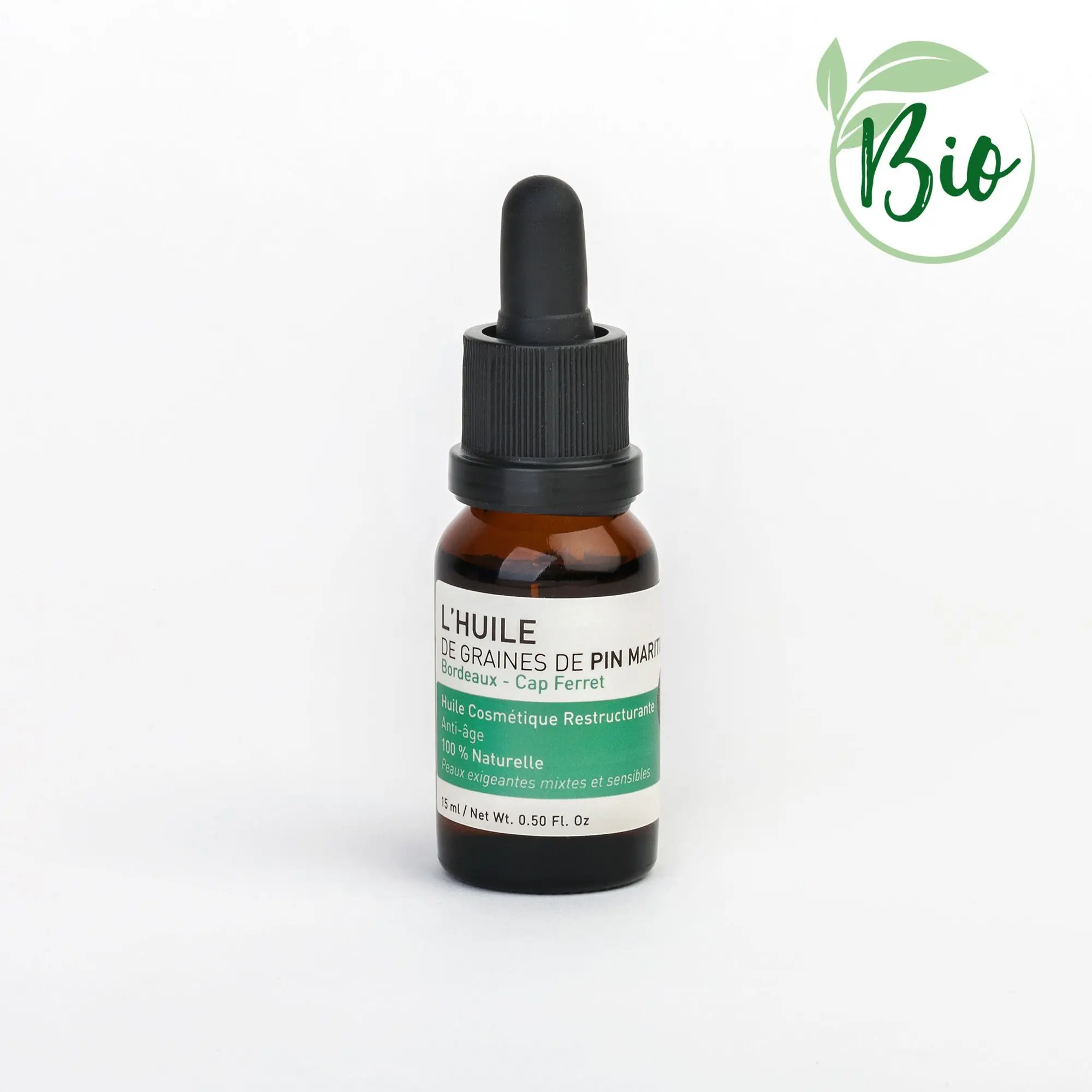 Océopin - L'Huile de Graines de Pin Maritime® Sérum Anti-âge Repulpant 100% Bio- Sérum
