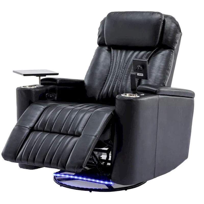 Multifunctional 270 Swivel Home Theater Power Recliner