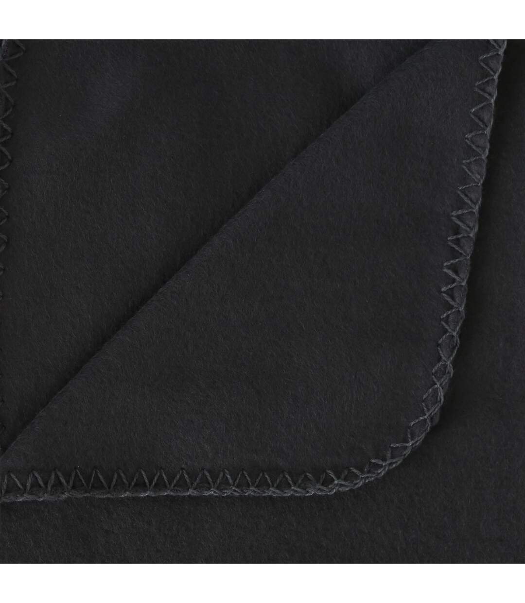 Plaid polaire - 125 x 150 cm - Gris anthracite