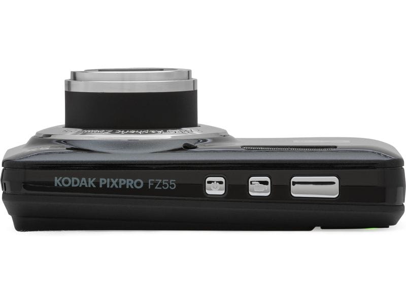 Kodak Fotokamera PixPro FZ55 – Schwarz Schlanke, kompakte Point-and-Shoot-Kamera