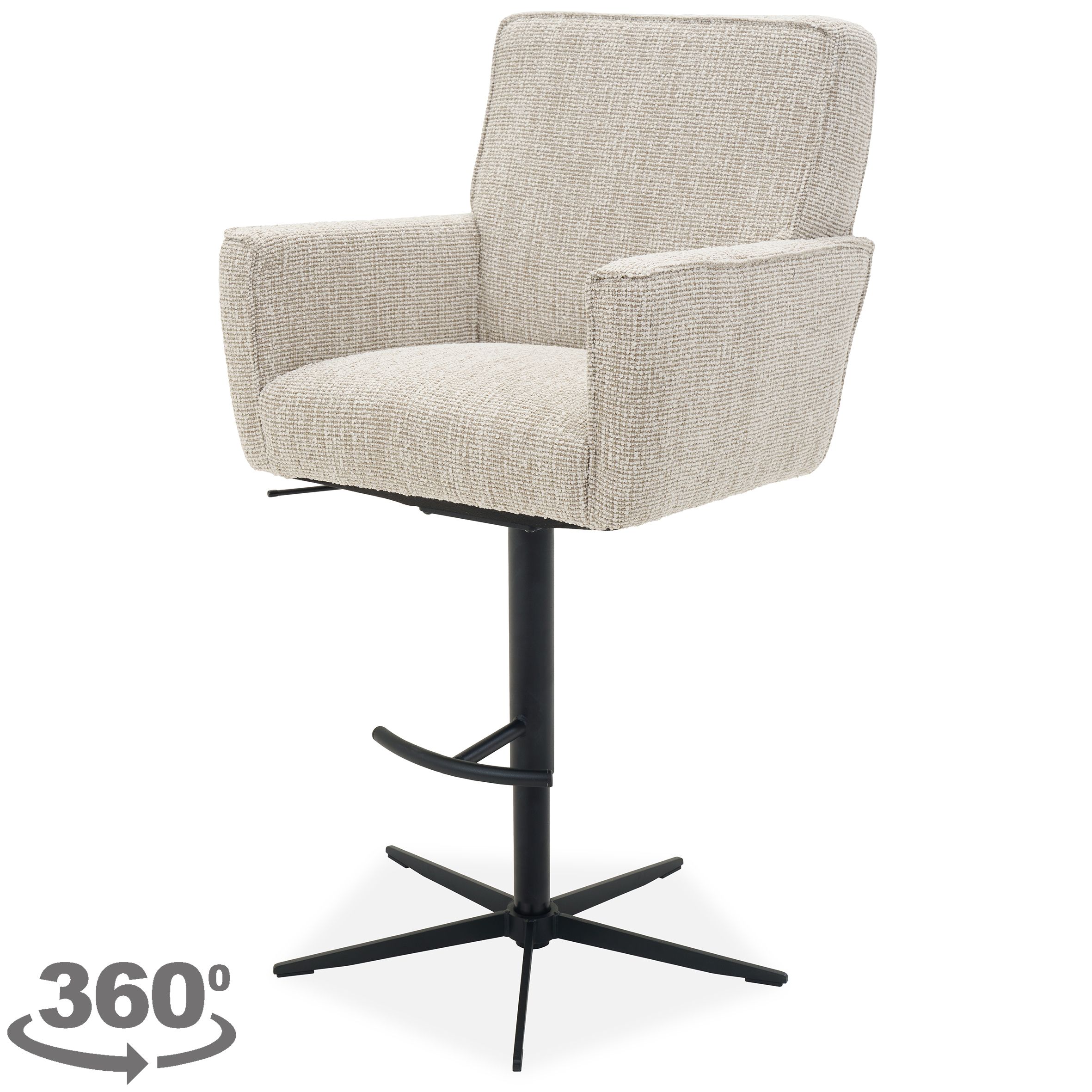 Barkruk Kara B60 x D68 x H123 cm