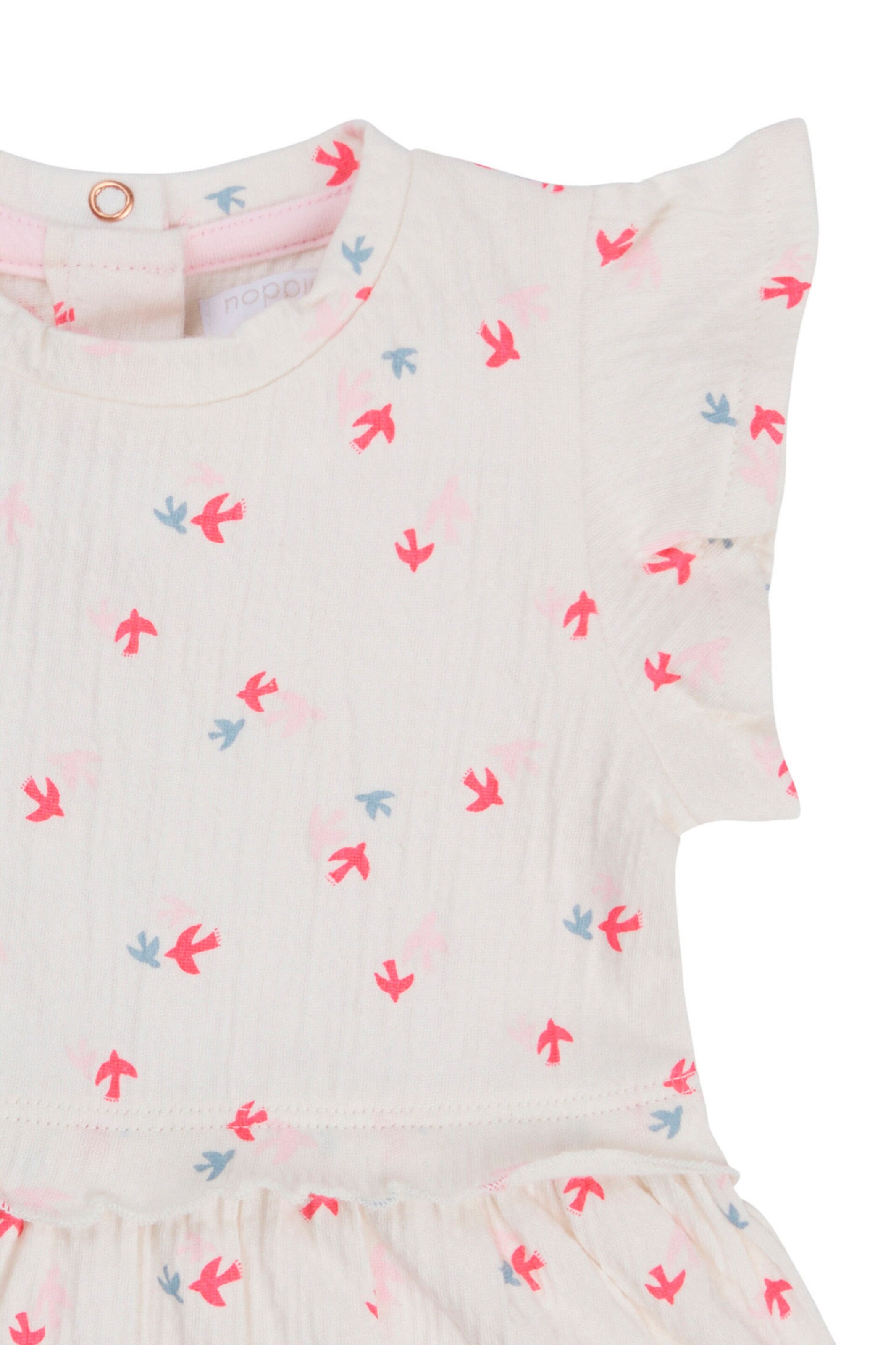 Noppies Baby Kleid Minden Animals pattern Off white