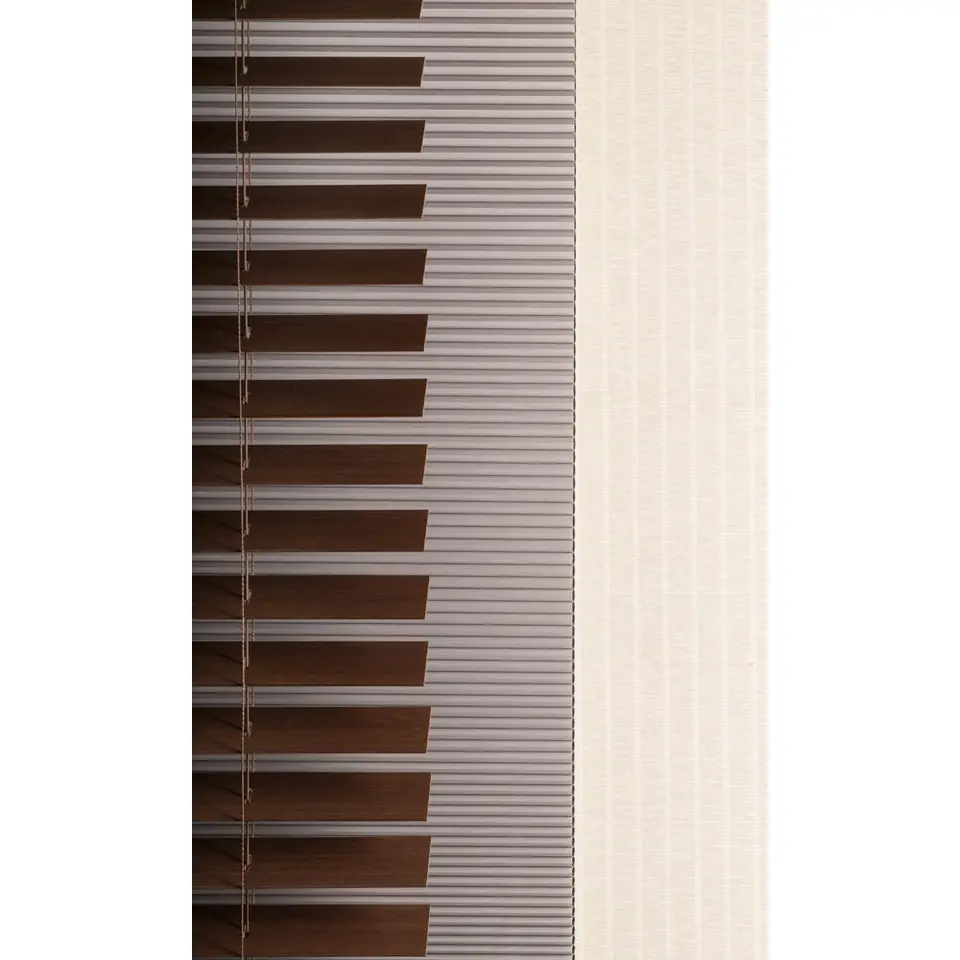Fenstr rolgordijn Bali transparant - naturel (25601)