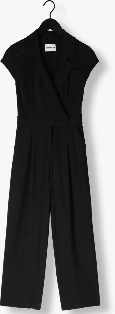 EST\\'SEVEN zwarte est'seven jumpsuit lina jumpsuit