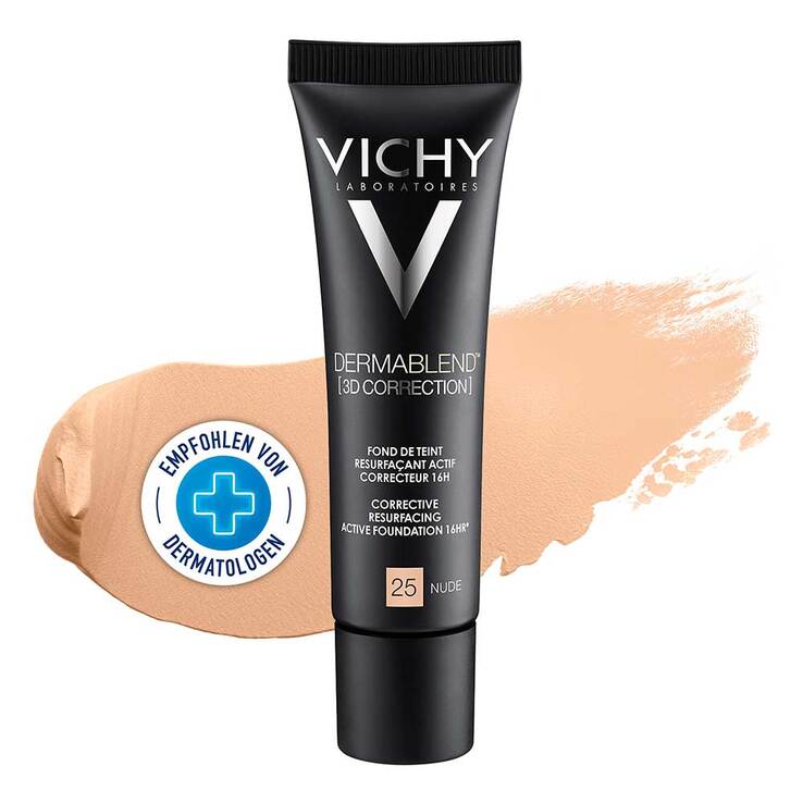 Vichy Dermablend 3D Correction Make-Up 25 Nude, 30 ml