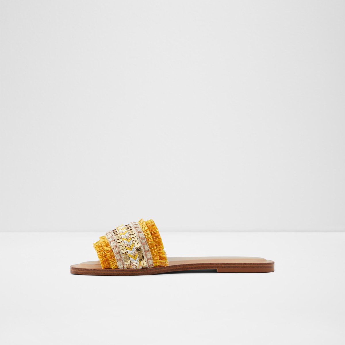 Rockyy Yellow Women Flat Sandals