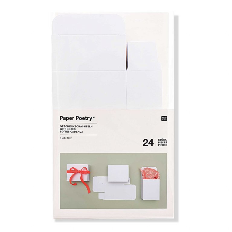 Geschenkschachteln Paper Poetry